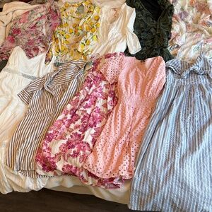 XS/S Spring + Summer Dress Bundle - 11 Dresses (Zara, H&M, Gap, Express, NWT!)
